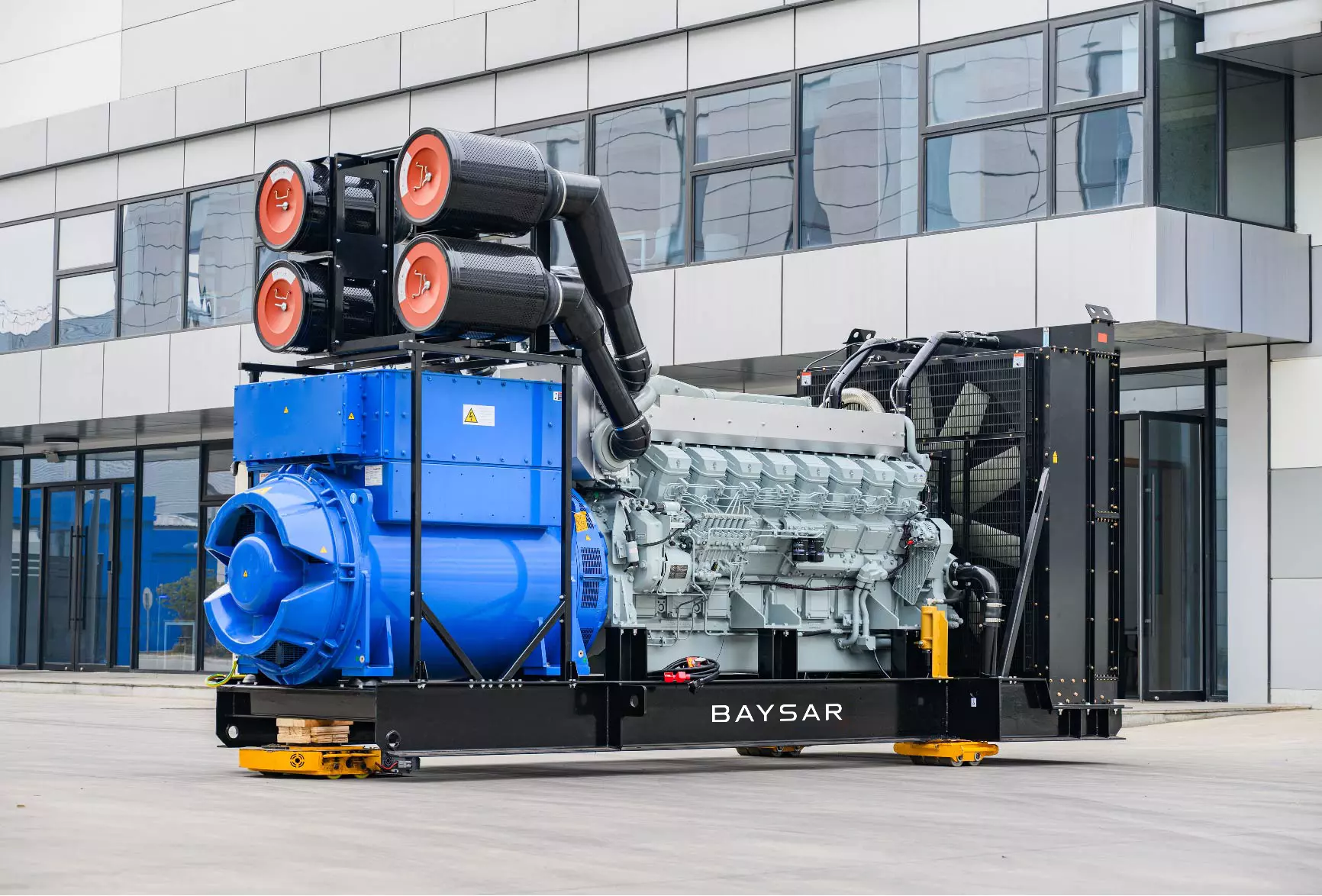 Дизельный высоковольтный генератор BAYSAR HVM2045
