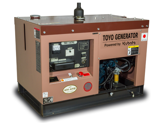 Генератор стационарный дизельный TOYO TKV-14ТPC