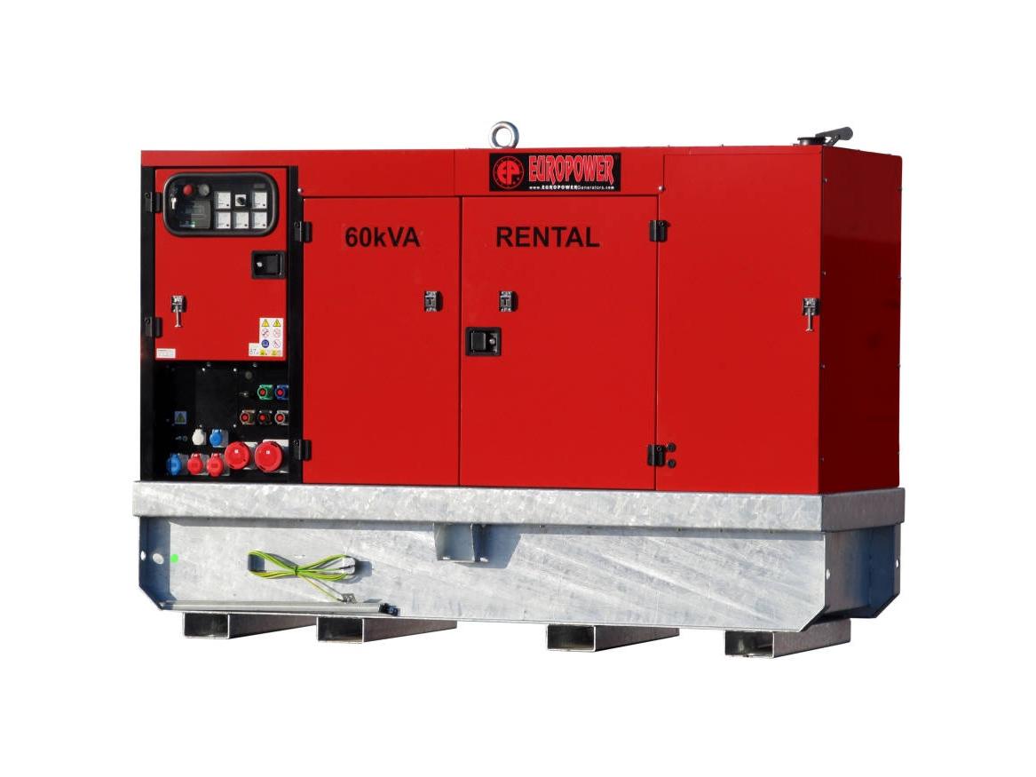Дизельный генератор	EUROPOWER	EPSR 60 TDE